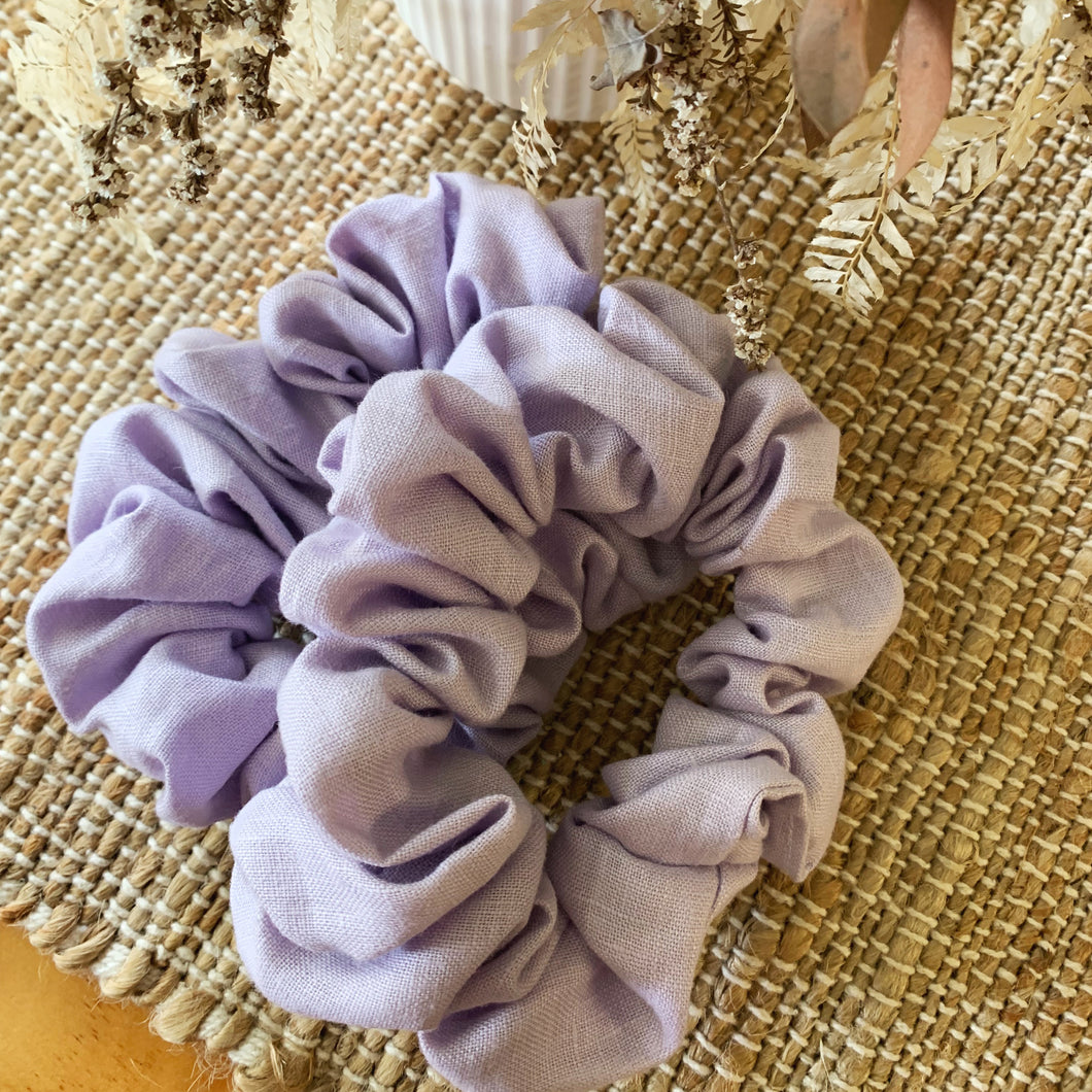 Lilac Scrunchies